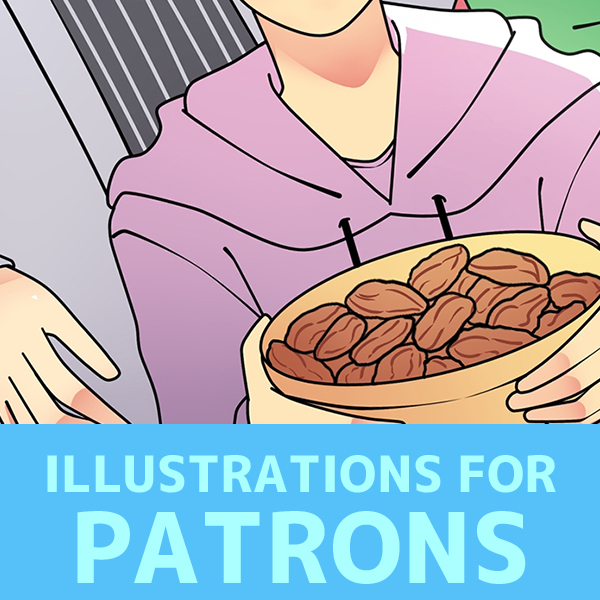 Illustrations for Muslim Manga Club