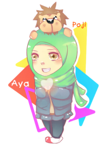 Aya and poji by Naomi-ness