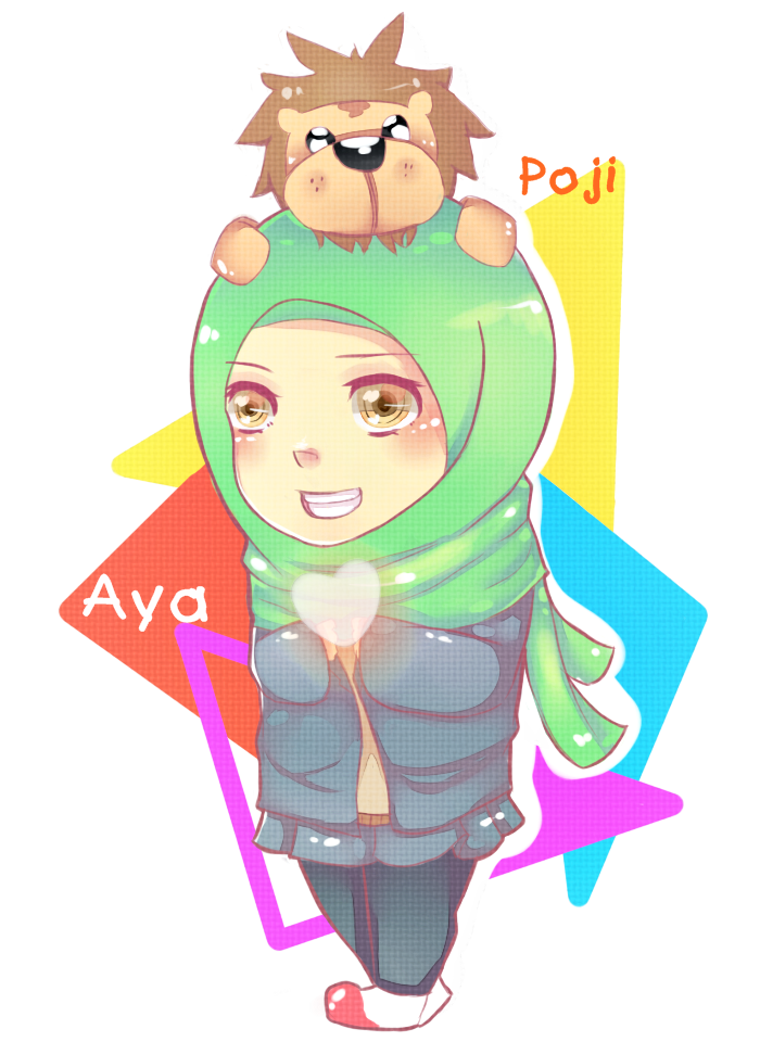 Aya and poji by Naomi-ness
