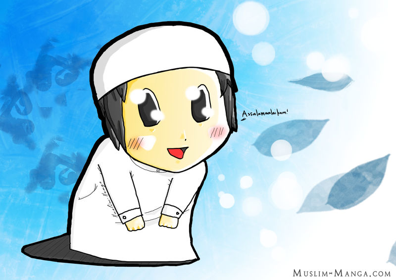 Chibi Giving Salam - Assalamu'alaikum by SirImran