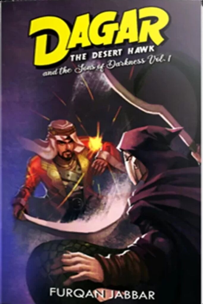 Dagar the Desert Hawk and the Sons of Darkness cover