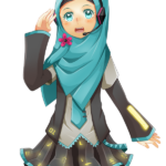 Hatsune Miku with Veil by piyoa