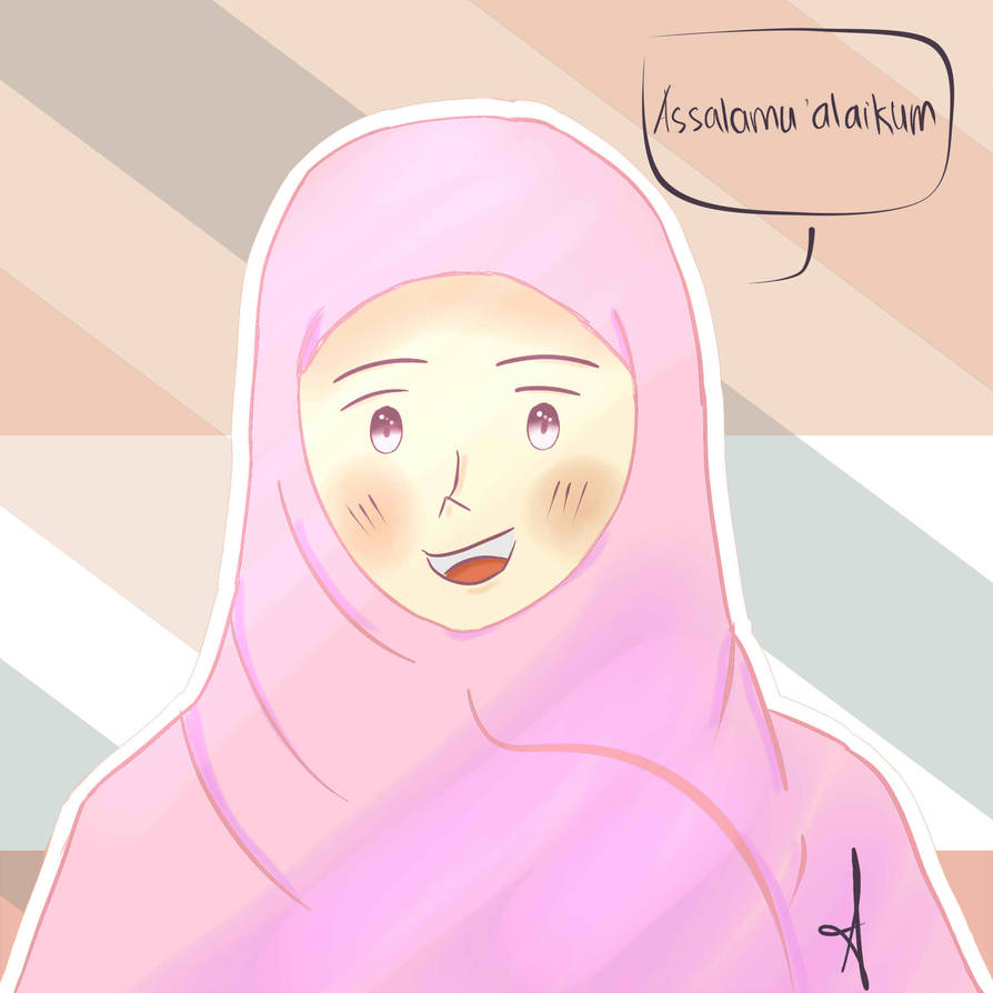 Hijabi Girl by dhysa