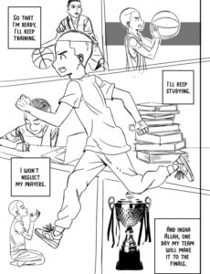 Crossover: A Muslim Basketball Comic cover