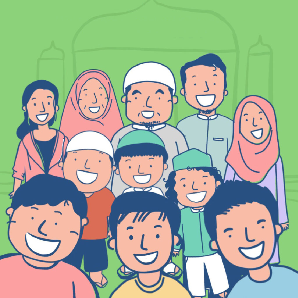 Hari-hari di Komplek Jadi Ngaji cover
