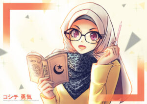 Muslim girl wallpaper... by kotchiyuuki