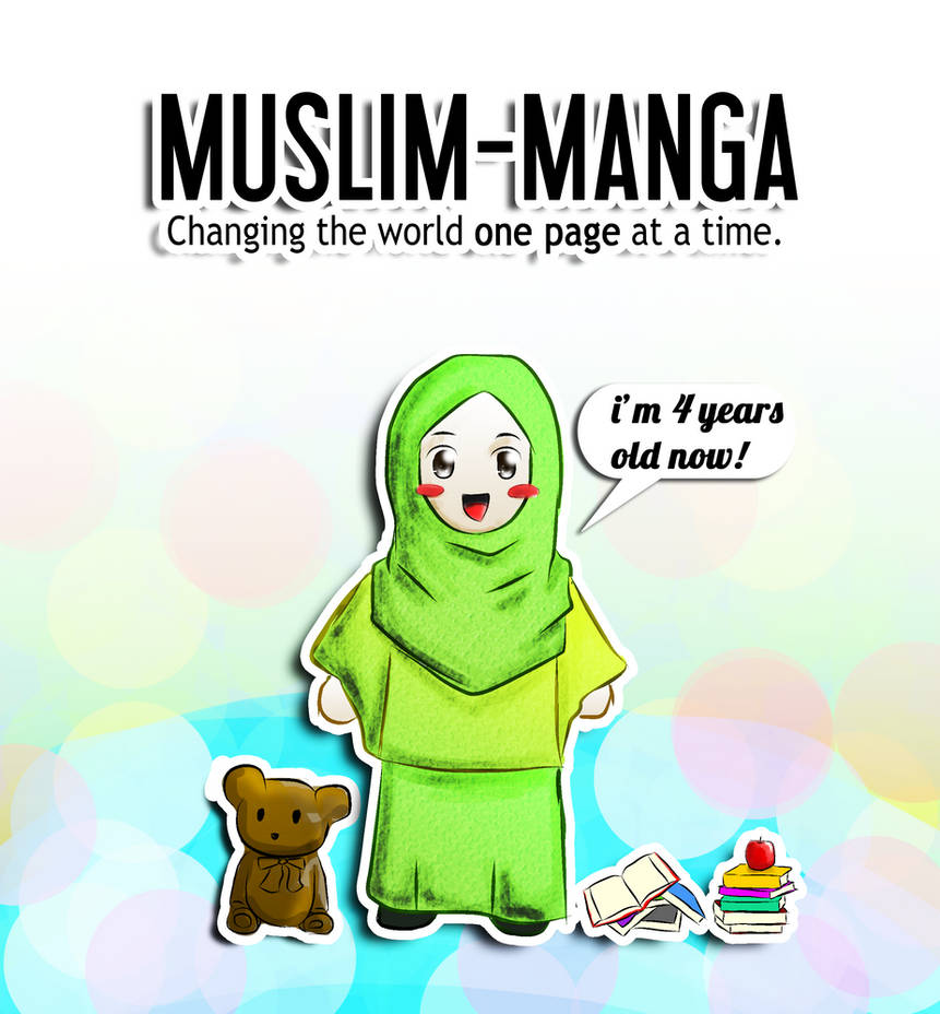 Muslim Manga 4th Anniversary by SirImran