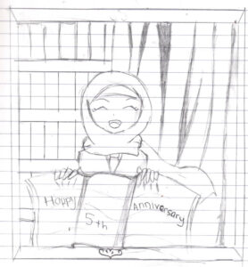 Muslim manga 5th anniversary contest by BENDAHARI