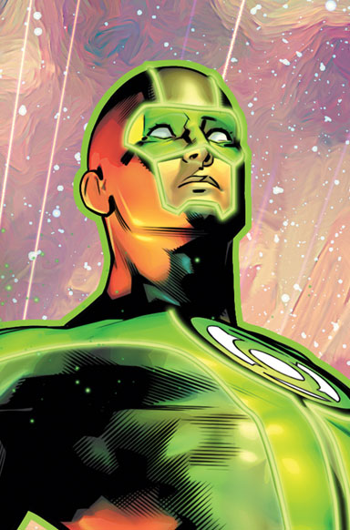 Green Lantern (Simon Baz) cover