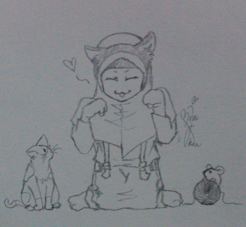 Nyaa~ by BianOka