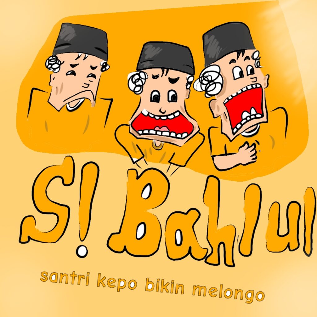 Cover of Si Bahlul santri kepo bikin melongo